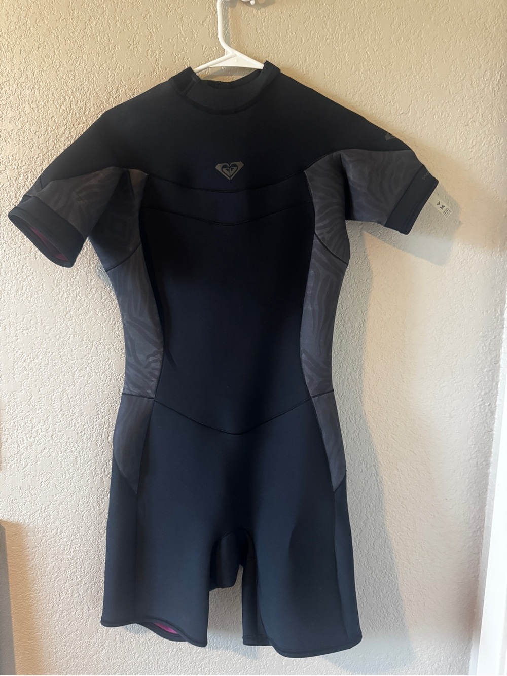 Roxy Syncro 2:2 wetsuit- Black and Gray/zebra